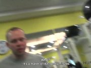 HUNT4K. Attractive girl and her cuckold BF couldn't say no to money 10/16