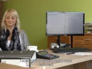 LOAN4K. Blonde babe needs nothing more than money and a dick 5/16