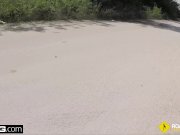 Roadside - Natalie POV outdoors public sex with mechanic 2/16