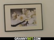 Hairy pussy granny tourist screwed on the floor 5/16