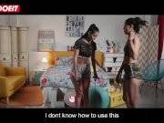 LETSDOEIT - Horny Teens Teach Each Other How to Masturbate 3/16