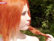 LETSDOEIT - Hot Redhead Teen Seduces and Fucks Stud With Donuts 4/16