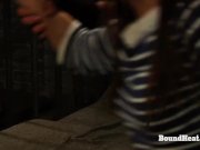 Betrayed Cargo: Submissive Lesbian Slave Sisters Branded And Sent For Sale 11/16