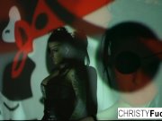 Sexy Christy Mack the Pirate plays with her pussy 6/16