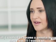 PrivateBlack - Young Gina Ferocious Bangs Big Black Cock! 3/16