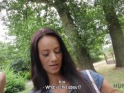 HUNT4K. Cuckold watches how his girlfriend fucks for money in park 3/16