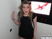 Dummy Blonde Glory Hole Blowjobs 3/16