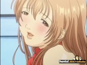 Nerd gets dick between busty babes tits - Boobalicious - Hentaixxx 14/16