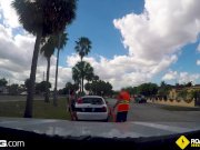 Roadside - ebony chick has sex in a truck with her mechanic 5/16