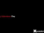 PASSION-HD Surprise valentine FUCK with mouthful 1/16