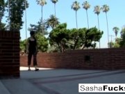 Sexy Sasha lives out her fantasies in the boiler room 8/16