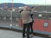 LETSDOEIT - Hot Couple Fucks Hard After Romantic Walk 4/16