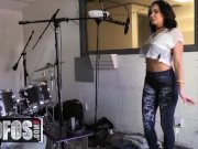 Dirty Amateur latina gets Singer Banged In Studio for a record deal - MOFOS 2/16