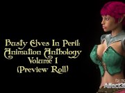 Busty 3d animation Elves Compiliation 1/16