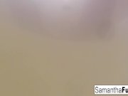 Samantha Saint bathtub sex with Abigail Mac 15/16