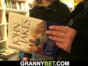 Picked up busty bookworm bitch rides his cock 3/16