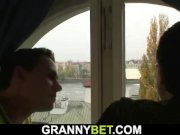 Picked up busty bookworm bitch rides his cock 6/16