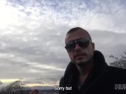 HUNT4K. Cuckold can’t stop his girlfriend selling her very hot body 2/16