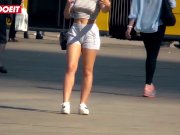 LETSDOEIT - German Cam Girl Jolee Love Seduces And Fucks Random Amateur 2/16