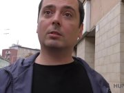 HUNT4K. Blonde stops fighting with BF because stranger gives money 3/16