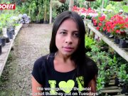 LETSDOEIT - Horny Studs Trick Petite Latina Into Rough Sex 3/16