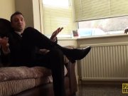 PASCALSSUBSLUTS - Redhead Sabrina Jay dicked hard in bondage 2/16