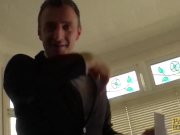 PASCALSSUBSLUTS - Redhead Sabrina Jay dicked hard in bondage 3/16