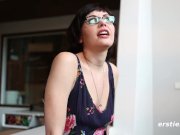 Ivy Rubs Her Clit and Fucks Hairy Bush with Vibrator 6/16