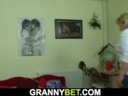 Huge grandma is picked up for cock suck and ride 8/16