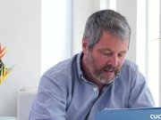 Big Tit Blonde Gets Fucked By A Bigger Cock Than Her Cucked Husband Has 2/16