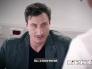 HITZEFREI Naughty threesome with two German blondes 3/16