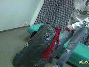 extreme gagging with my real flexi doll 1/16