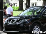 Inked babe Jacki J sucks cock and gets banged hard 1/16