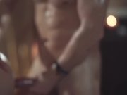 Massage Rooms Sexy MILF with huge natural tits gives oily titwank 10/16