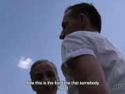 HUNT4K. Man invites couple to his place and fucks teen girl for cash 6/16