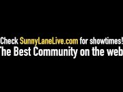 Sexy Sunny Lane & Smokin Hot Blonde Vicky Vette Fuck Outside 1/16