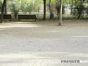 PrivateBlack - Ani Blackfox DPs 1 Black & 1 White Cock! 1/16