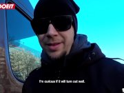 LETSDOEIT -Gorgeous Blonde German Girl is Picked Up and Paid For Public Sex 5/16