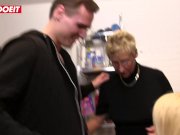 LETSDOEIT - Hot German Teen Shares Her Boyfriends Cock With Horny Grandma 4/16