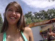 HUNT4K. Hunter meets girl on public beach and has anal sex with her 5/16