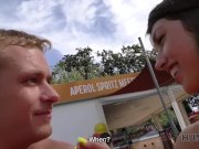 HUNT4K. Hunter meets girl on public beach and has anal sex with her 8/16