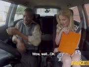 Fake Driving School Georgie Lyall gets a huge black dick in her pussy 4/16