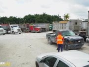 Roadside - Spicy Latina fucks a big dick to free her car 3/16