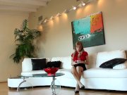 SEXYMOMMA - Busty MILF finger fucking her stepdaughter 1/16