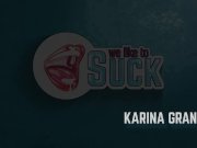 Karina Grand Sucking Cock And Messy Facial 2/16