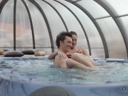 OLD4K. Daddy and teen have 25 years difference and have hot sex 4/16