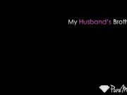 PUREMATURE MILF fucks her husbands brother 1/16