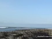 Amateur BBW with big tits jerks off a big black cock 1/16