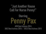 Sex Nurse Penny Pax Sucks Her Thick Cock Patient! 1/16