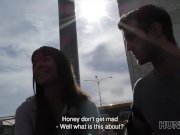 HUNT4K. Pickup at bus station works and angelface does dirty job 4/16